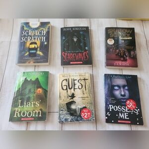 Scholastic Mystery and Horror Book Collection